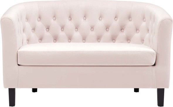 brown sectional with chaise Modway Furniture Sofas and Armchairs Pink