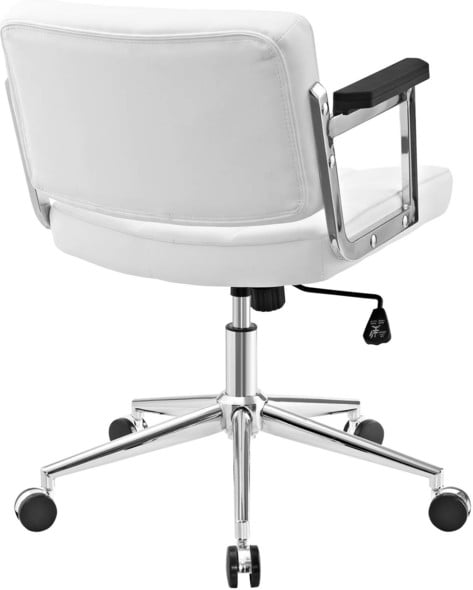 white study chair Modway Furniture Office Chairs Office Chairs White