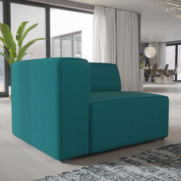 gray sectional couch near me Modway Furniture Sofas and Armchairs Teal