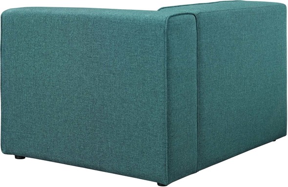 velvet sectional sofa bed Modway Furniture Sofas and Armchairs Teal