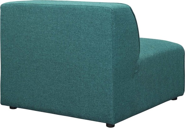 reclining accent chairs for living room Modway Furniture Sofas and Armchairs Teal