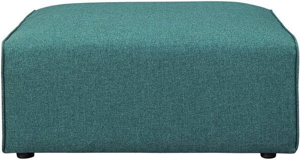 accent chair with ottoman blue Modway Furniture Sofas and Armchairs Teal