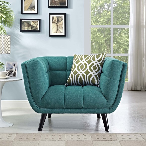 orange accent chairs for living room Modway Furniture Sofas and Armchairs Teal
