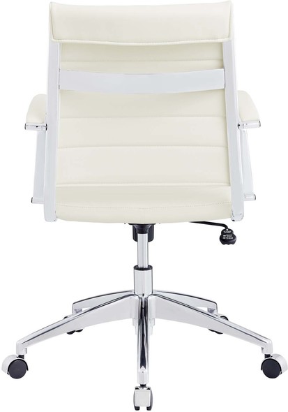 cheap study chair Modway Furniture Office Chairs White