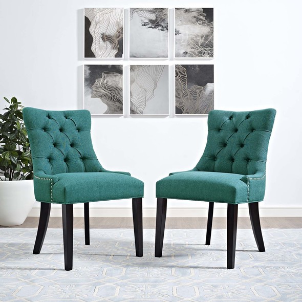 grey and white dining room Modway Furniture Dining Chairs Teal