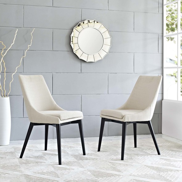 gray chairs for dining room Modway Furniture Dining Chairs Beige