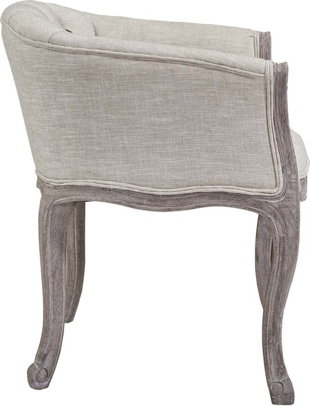 contemporary fabric dining chairs Modway Furniture Lounge Chairs and Chaises Beige