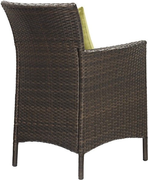 grey padded dining chairs Modway Furniture Sofa Sectionals Brown Peridot