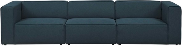black velvet loveseat Modway Furniture Sofas and Armchairs Blue