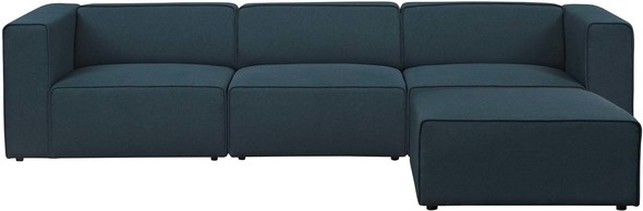 sleeper sectional with storage Modway Furniture Sofas and Armchairs Blue
