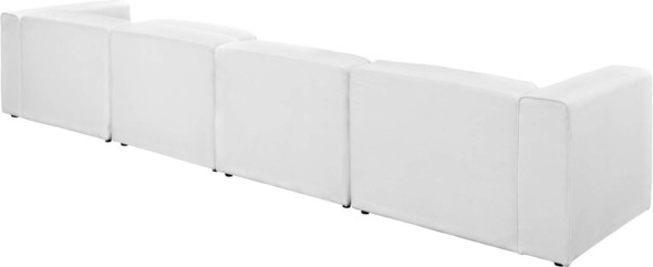 best leather sectional couches Modway Furniture Sofas and Armchairs White