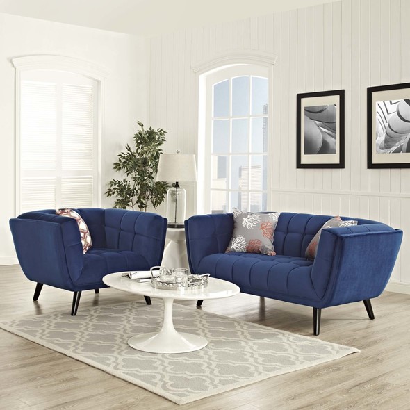 matching accent chairs Modway Furniture Sofas and Armchairs Navy