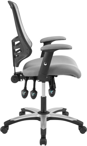 ergonomic office chair for long hours Modway Furniture Office Chairs Gray