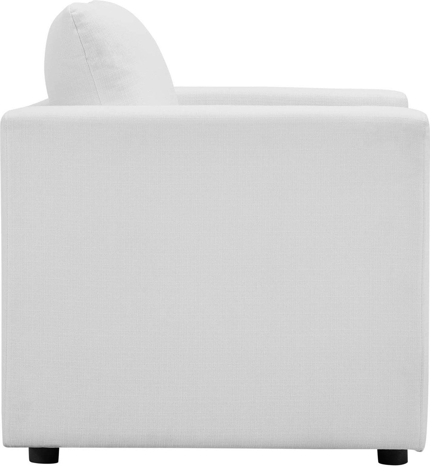 swivel occasional chair Modway Furniture Sofas and Armchairs White