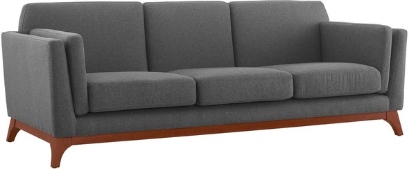 living spaces leather sectionals Modway Furniture Sofas and Armchairs Gray