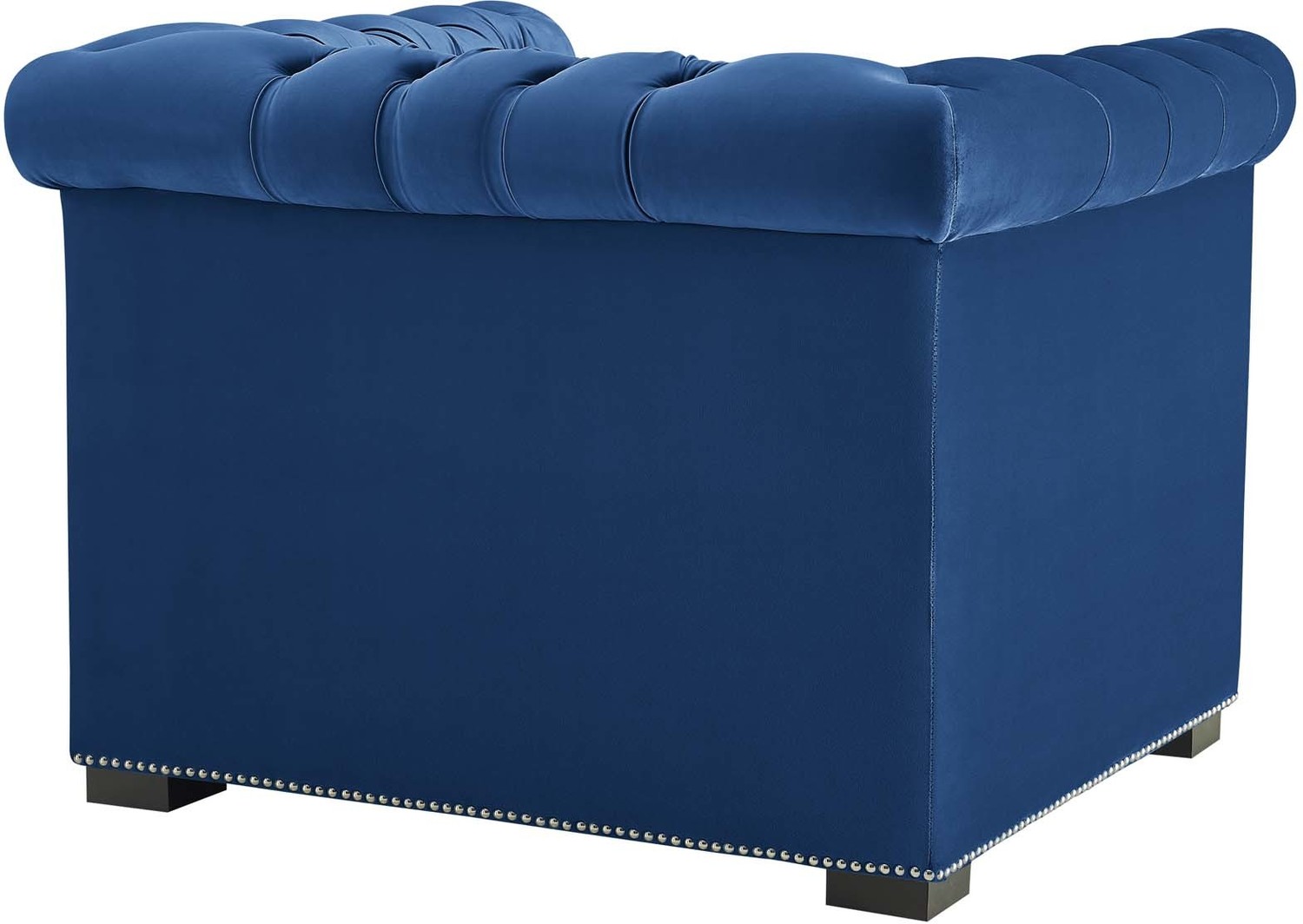 black room chair Modway Furniture Sofas and Armchairs Midnight Blue
