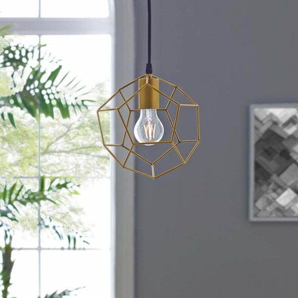 geometric light fixture Modway Furniture Ceiling Lamps
