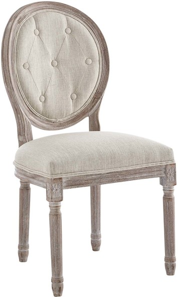dining chairs with studs Modway Furniture Dining Chairs Dining Room Chairs Beige