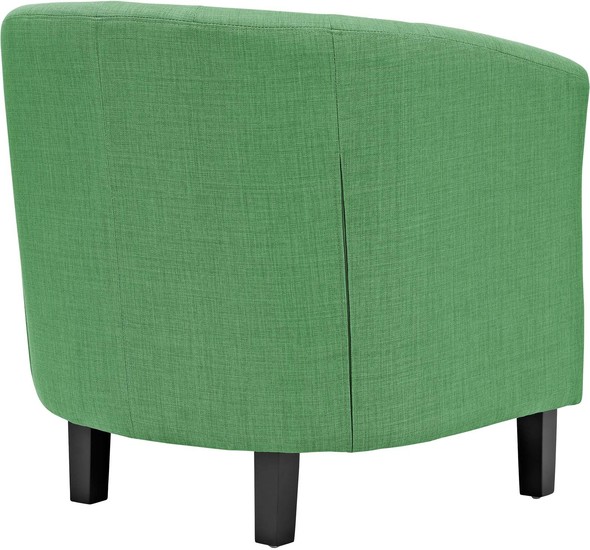 orange swivel accent chair Modway Furniture Sofas and Armchairs Green