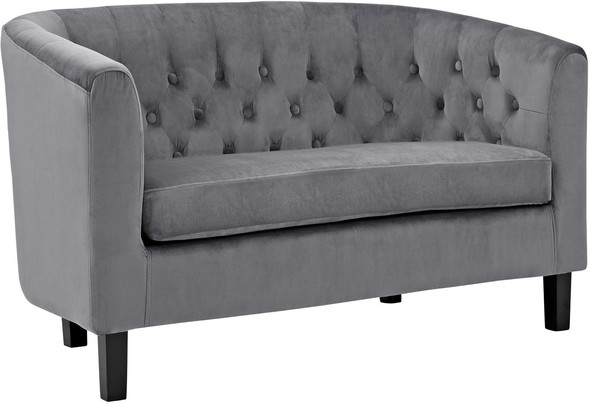 chaise chair Modway Furniture Sofas and Armchairs Gray