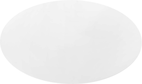 round table with leaf Modway Furniture Bar and Dining Tables Gold White