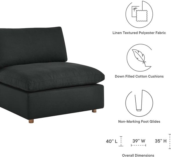 velvet swivel accent chair with ottoman set Modway Furniture Sofas and Armchairs Chairs Black