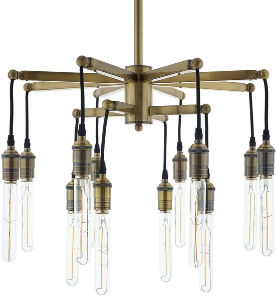 sparkly chandelier Modway Furniture Ceiling Lamps
