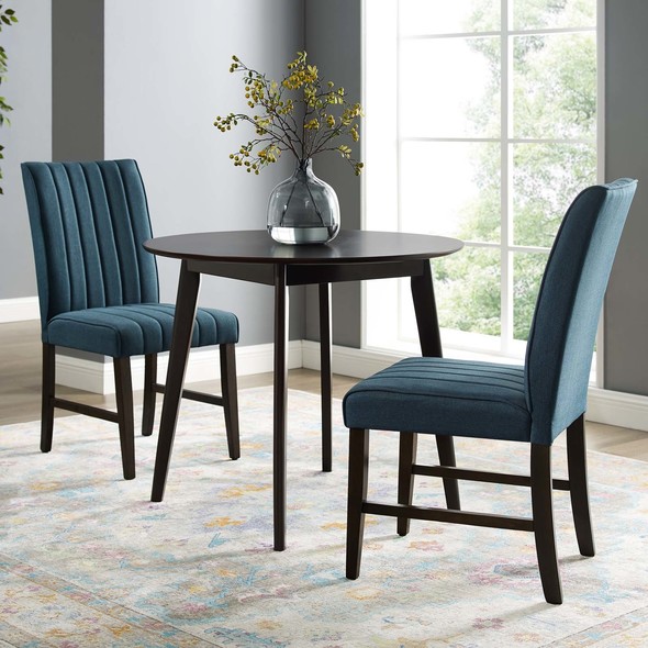 modern dining side chairs Modway Furniture Dining Chairs Blue