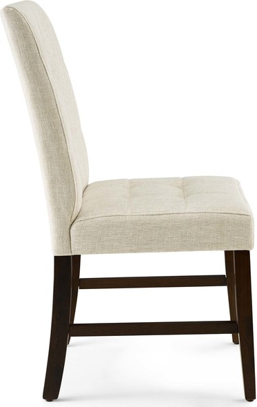 arm chair dining room chairs Modway Furniture Dining Chairs Beige