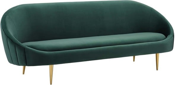 mid century sofa design Modway Furniture Sofas and Armchairs Green