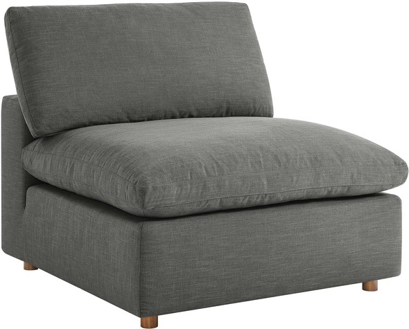 soft sofa sectional Modway Furniture Sofas and Armchairs Gray