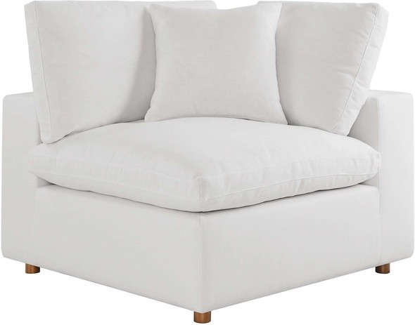 modern sofa fabric Modway Furniture Sofas and Armchairs Pure White