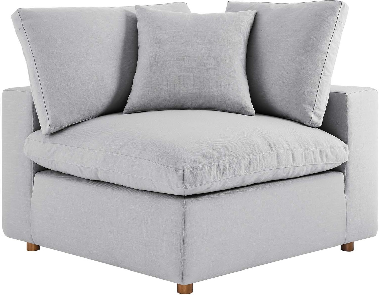 oversized couches for sale Modway Furniture Sofas and Armchairs Light Gray