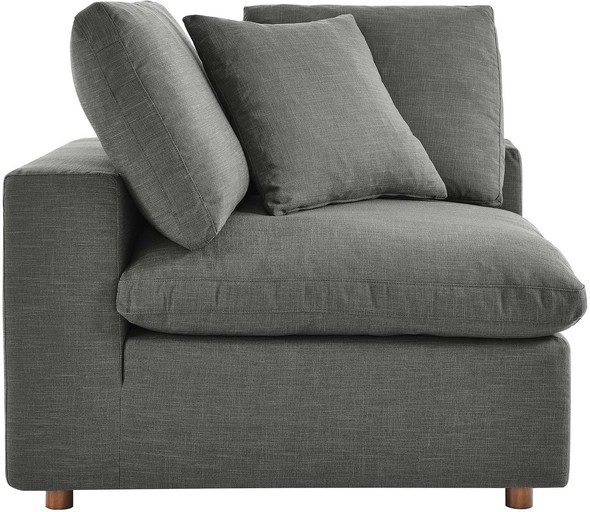 home sectional sofa Modway Furniture Sofas and Armchairs Gray