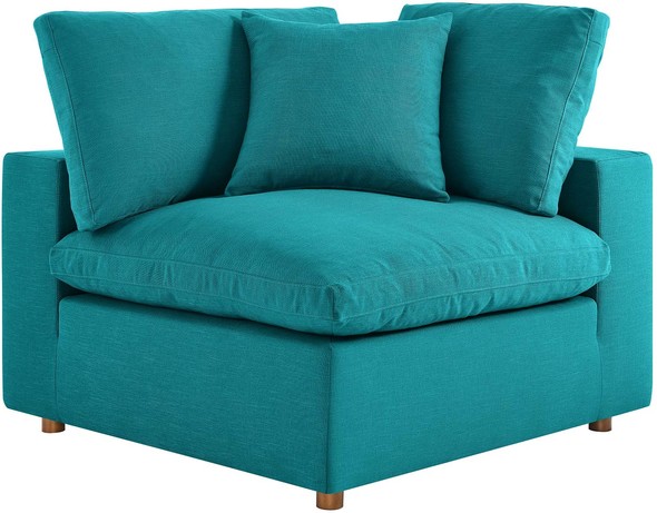 sectional couch to bed Modway Furniture Sofas and Armchairs Teal