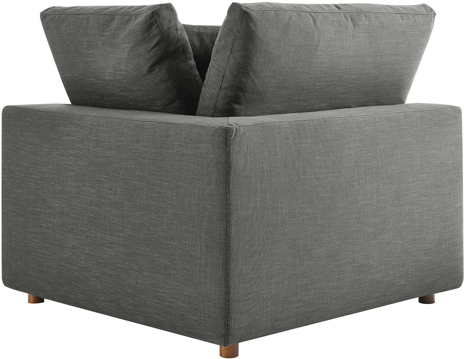 modern gray leather sofa Modway Furniture Sofas and Armchairs Gray