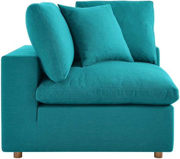 love sofa couch Modway Furniture Sofas and Armchairs Teal