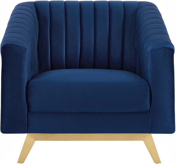 navy reading chair Modway Furniture Sofas and Armchairs Navy