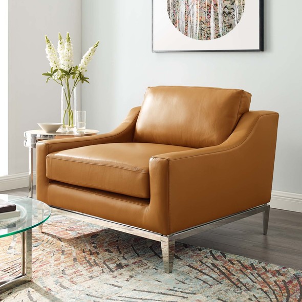best mid century modern accent chairs Modway Furniture Sofas and Armchairs Tan