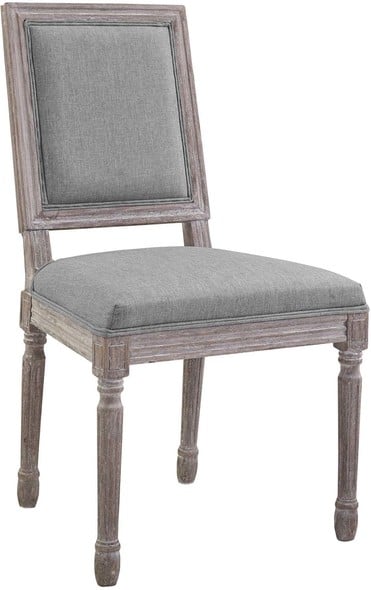 arm chair dining chairs Modway Furniture Dining Chairs Dining Room Chairs Light Gray