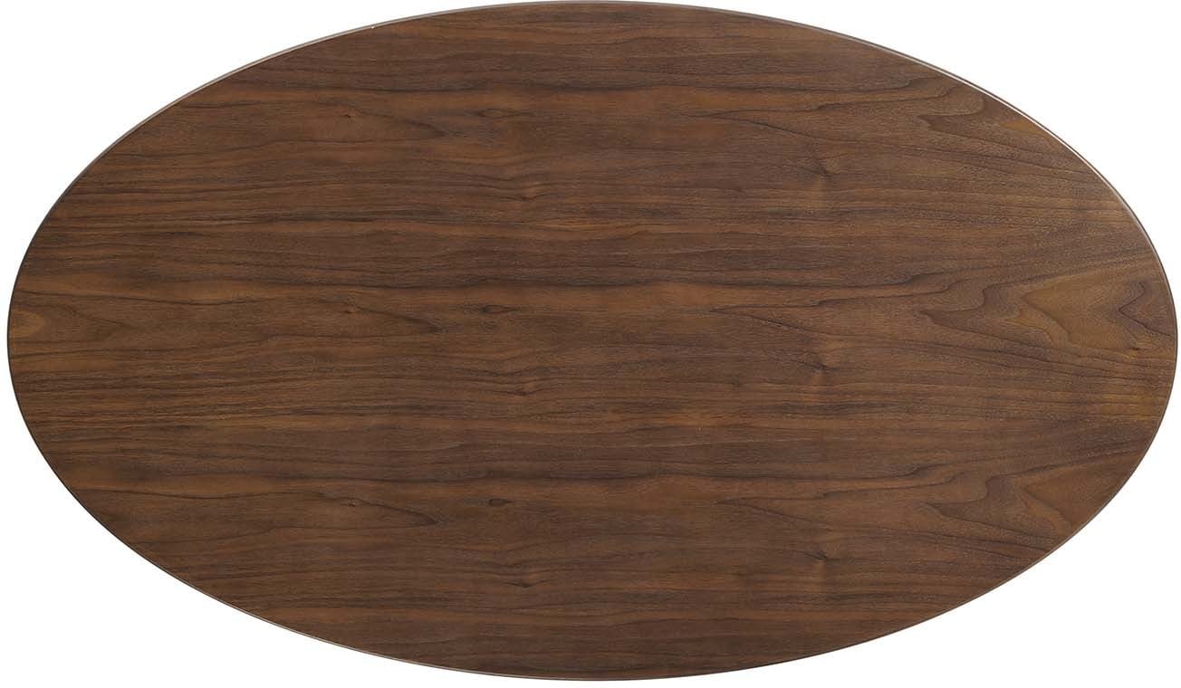 coffee table black marble Modway Furniture Tables Black Walnut
