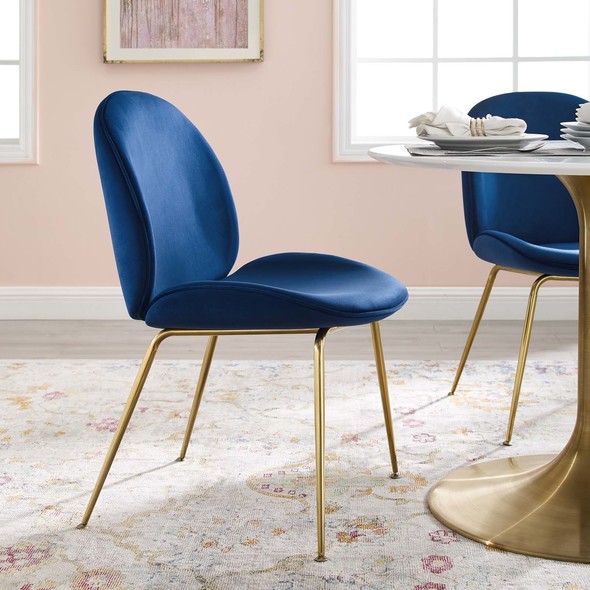unique dining tables and chairs Modway Furniture Dining Chairs Navy
