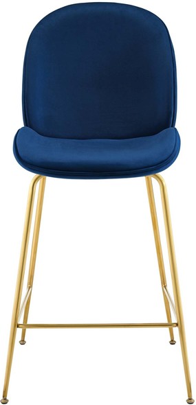 wooden bar stool chair Modway Furniture Bar and Counter Stools Navy