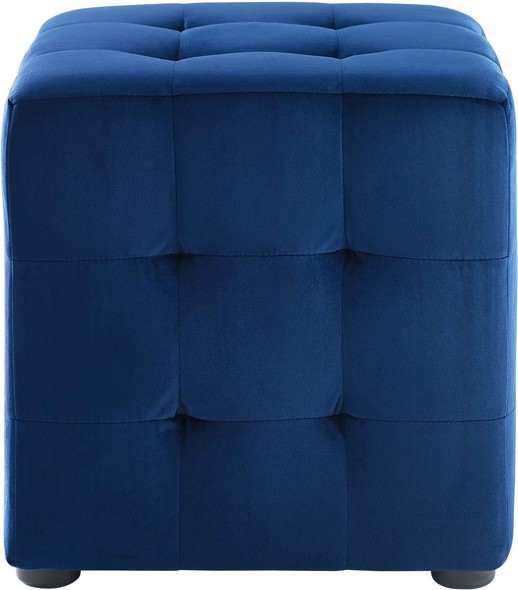 accent footstool Modway Furniture Lounge Chairs and Chaises Navy