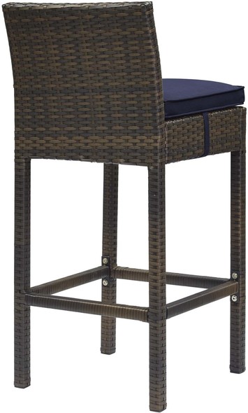 stool bars on sale Modway Furniture Bar and Dining Brown Navy