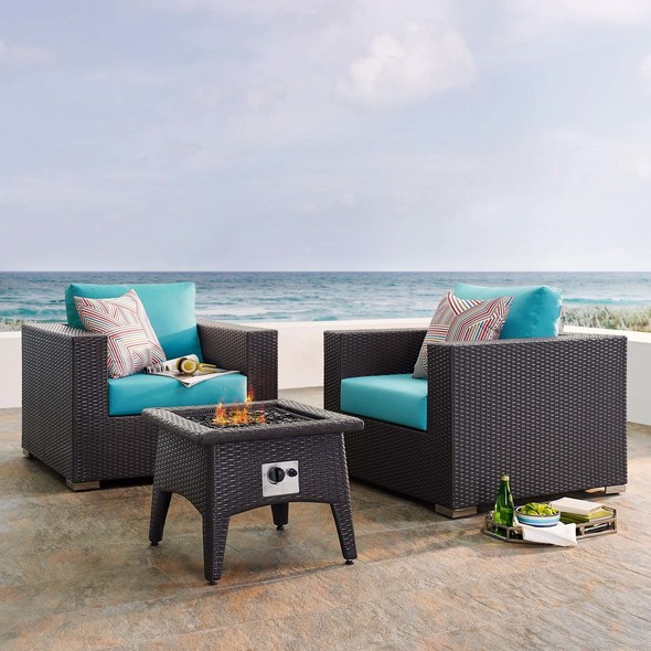 pool deck chair Modway Furniture Sofa Sectionals Espresso Turquois