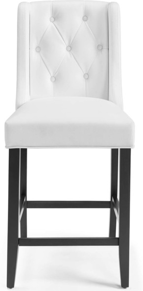 swivel counter bar stools with backs Modway Furniture Bar and Counter Stools White