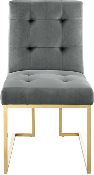 gold dining table chairs Modway Furniture Dining Chairs Gold Charcoal