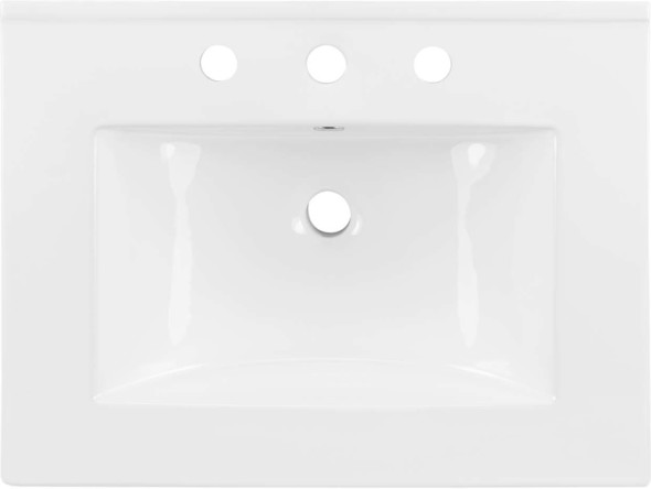 30 inch sink cabinet Modway Furniture Vanities White