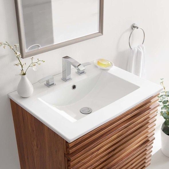 30 inch sink cabinet Modway Furniture Vanities White
